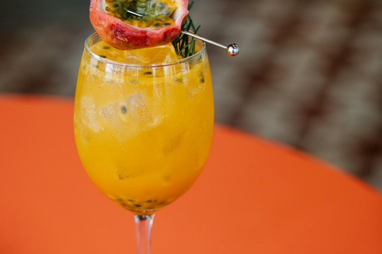 Pornstar Martini mocktail