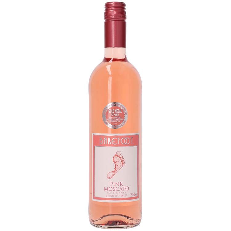 Barefoot Pink Moscato 75 cl