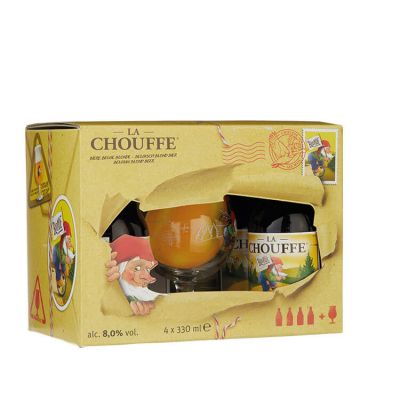 La Chouffe Kadoset 4 x 33 cl