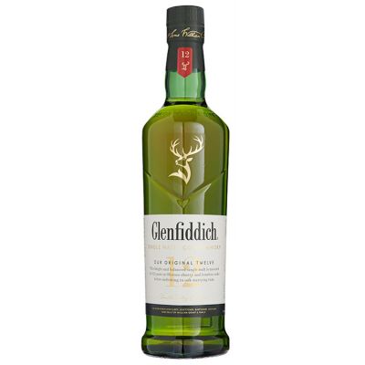Glenfiddich Single Malt 12 Years Whisky 70 cl