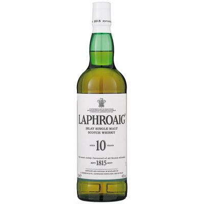 Laphroaig 10 Year Old Islay Single Malt Scotch Whisky 70 cl