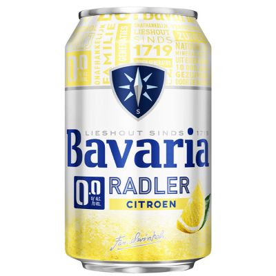 Bavaria Radler lemon 0,0% 33 cl