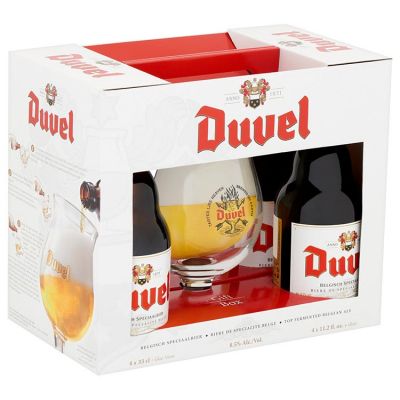 Duvel  Limited Edition Geschenkverpakking 4 x 33 cl