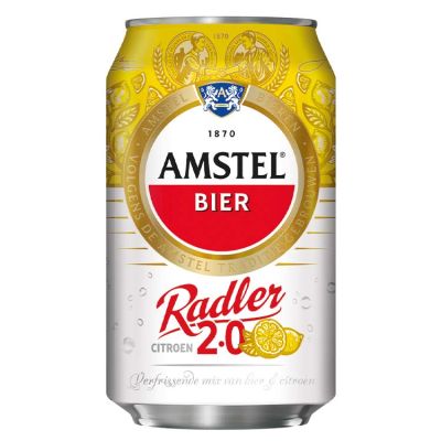 Amstel Radler Citroen Bier Blik 33 cl