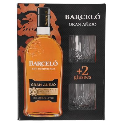 Ron Barcelo Añejo Geschenkverpakking 70 cl