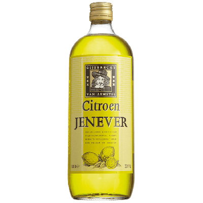 Gijsbrecht van Aemstel Citroen Jenever HELE LITER
