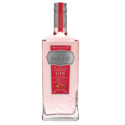 Rose D'Argent Strawberry Gin 70 cl