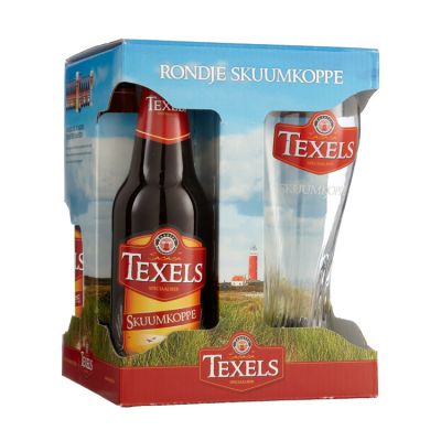 Texels Skuumkoppe + Glas 3 x 30 cl